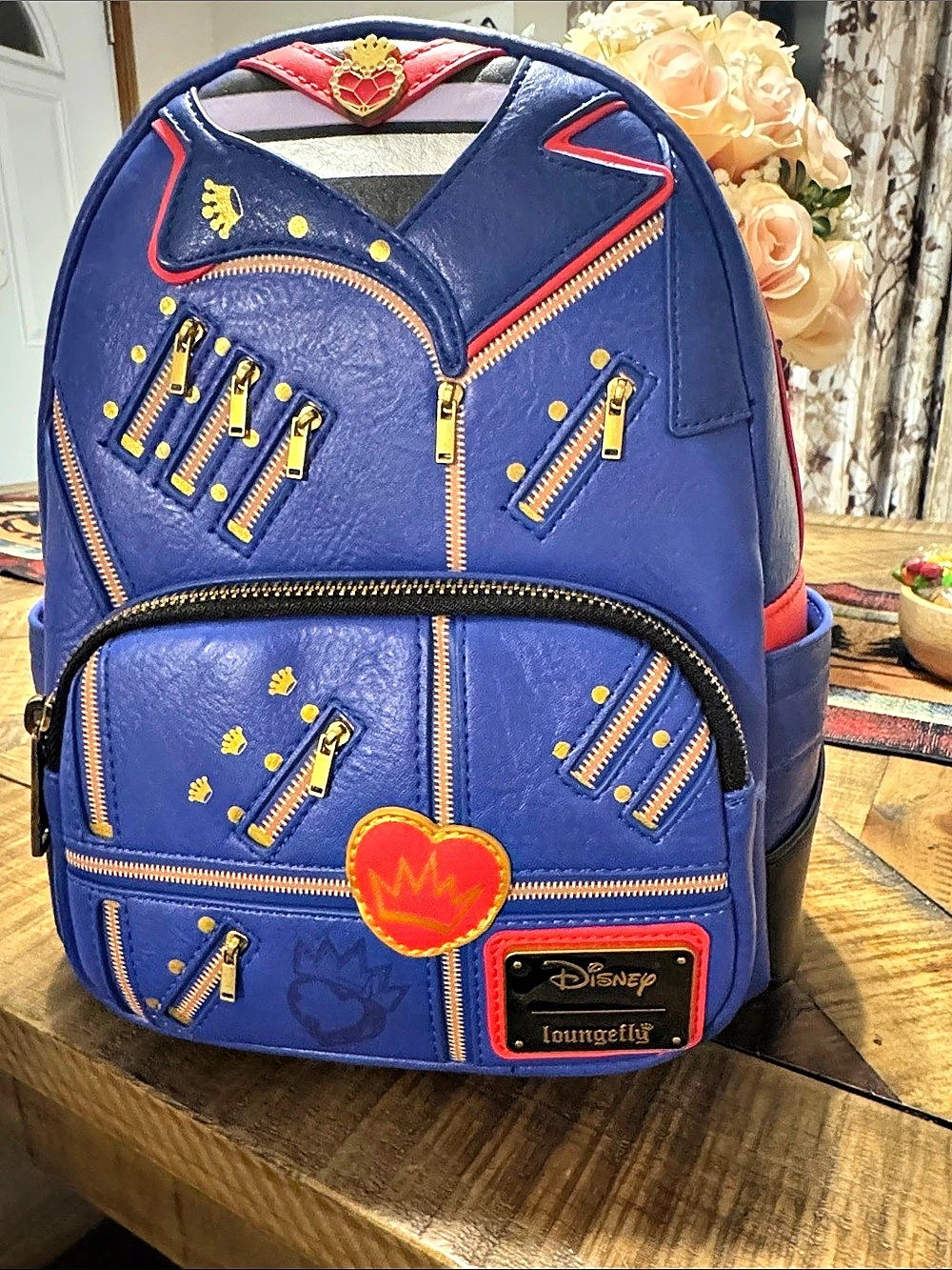 Loungefly Disney Descendants Evie Isle of the Lost Cosplay Mini Backpack Mini